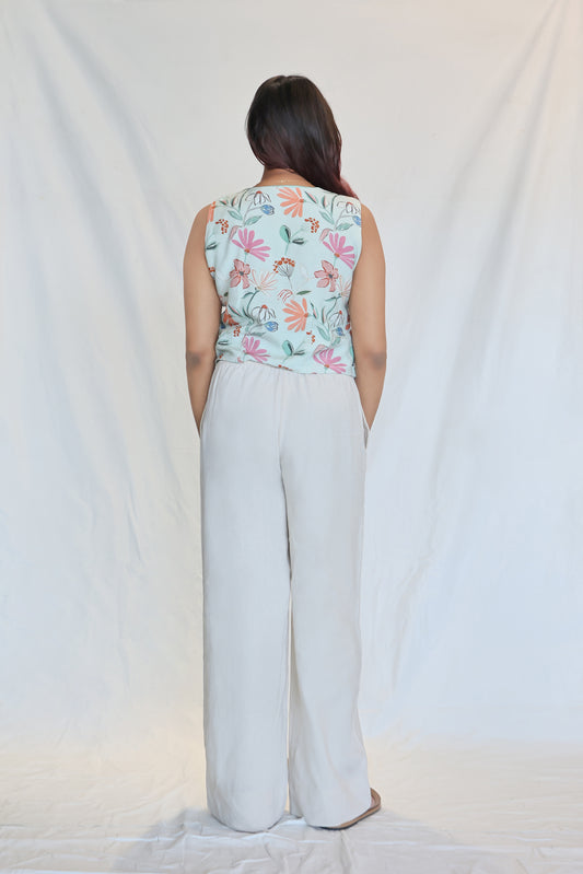 Willow Linen Vest Top