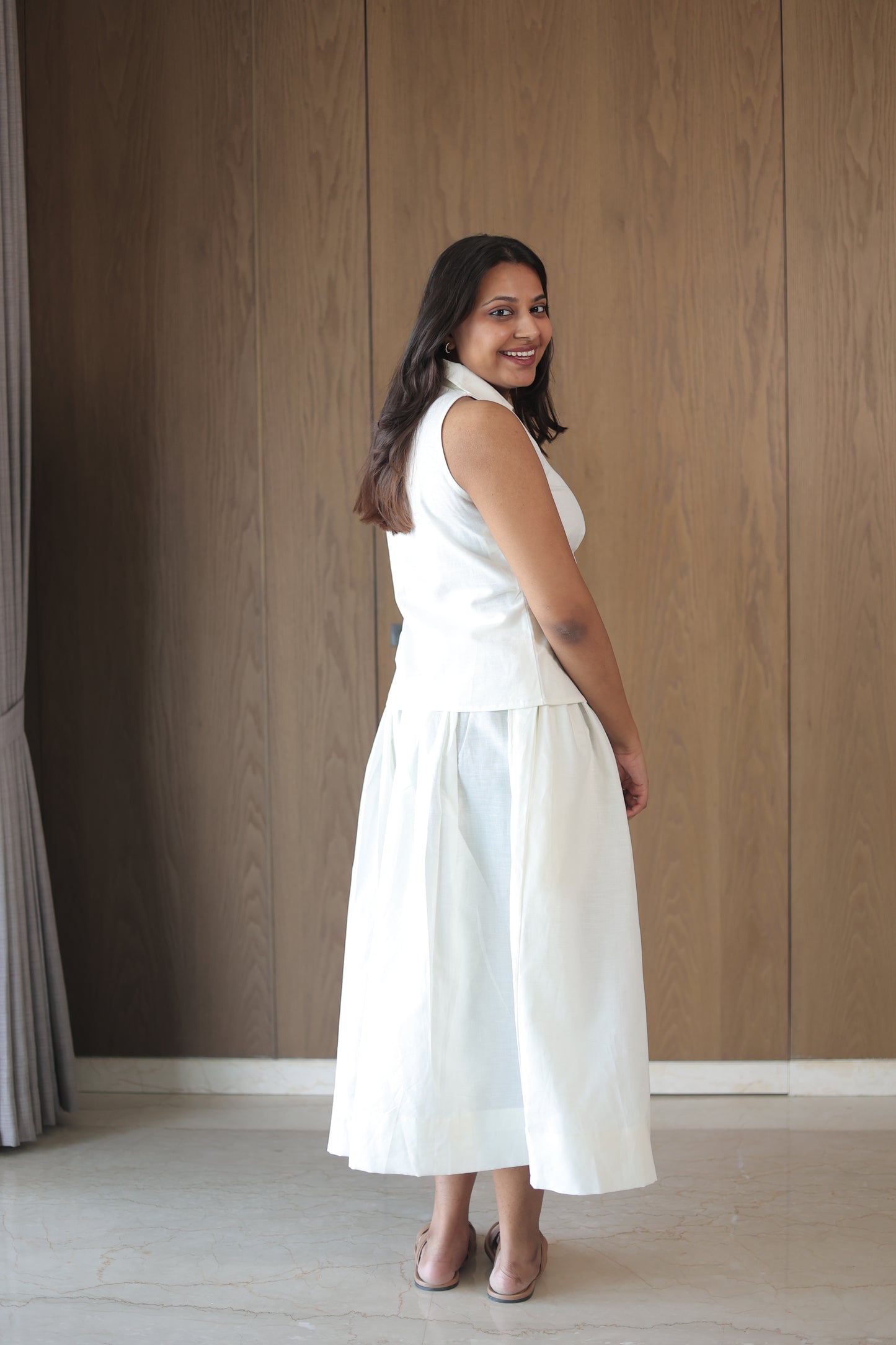 Grace Skirt - Vanilla White