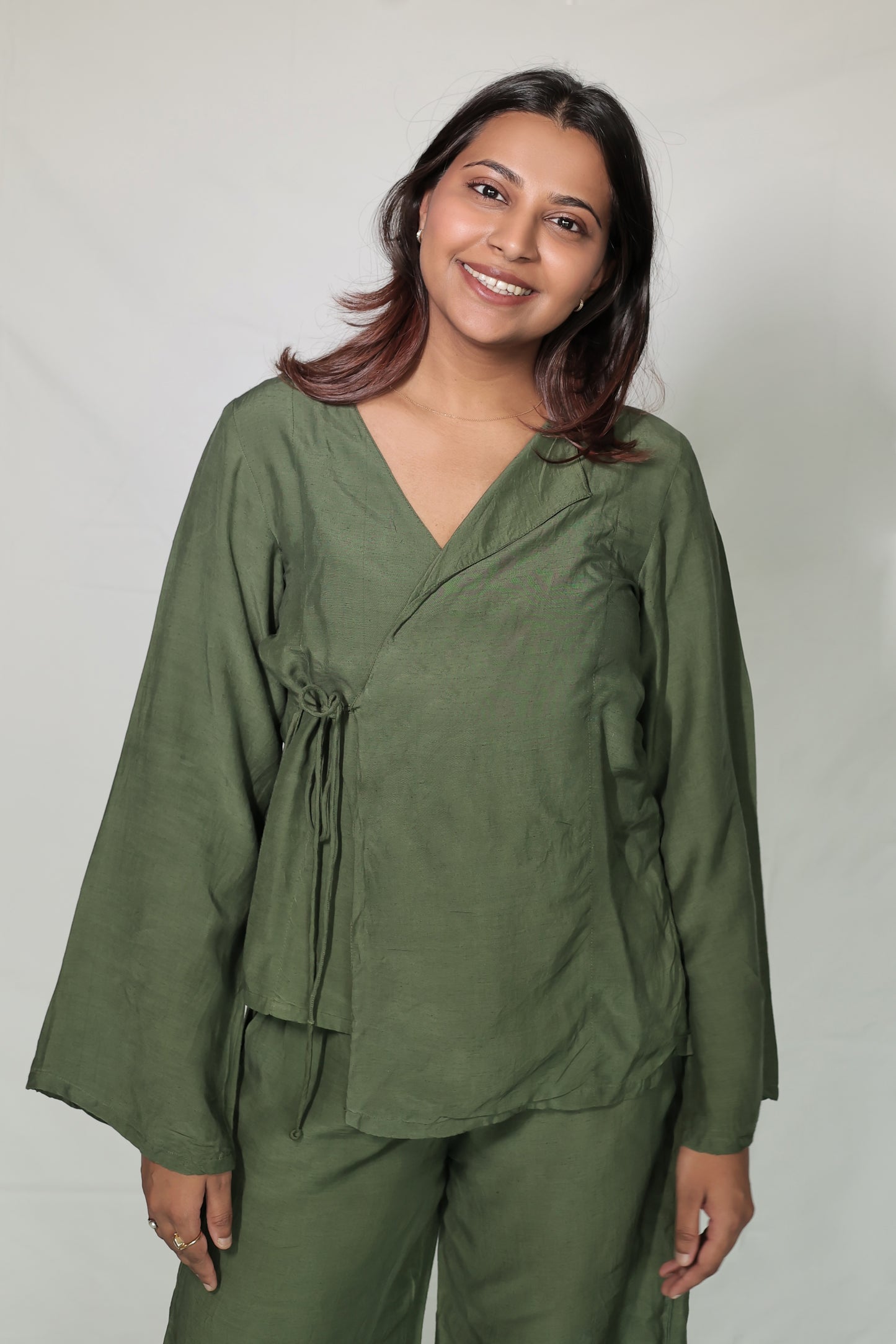 Evergreen Linen Co-ord Set