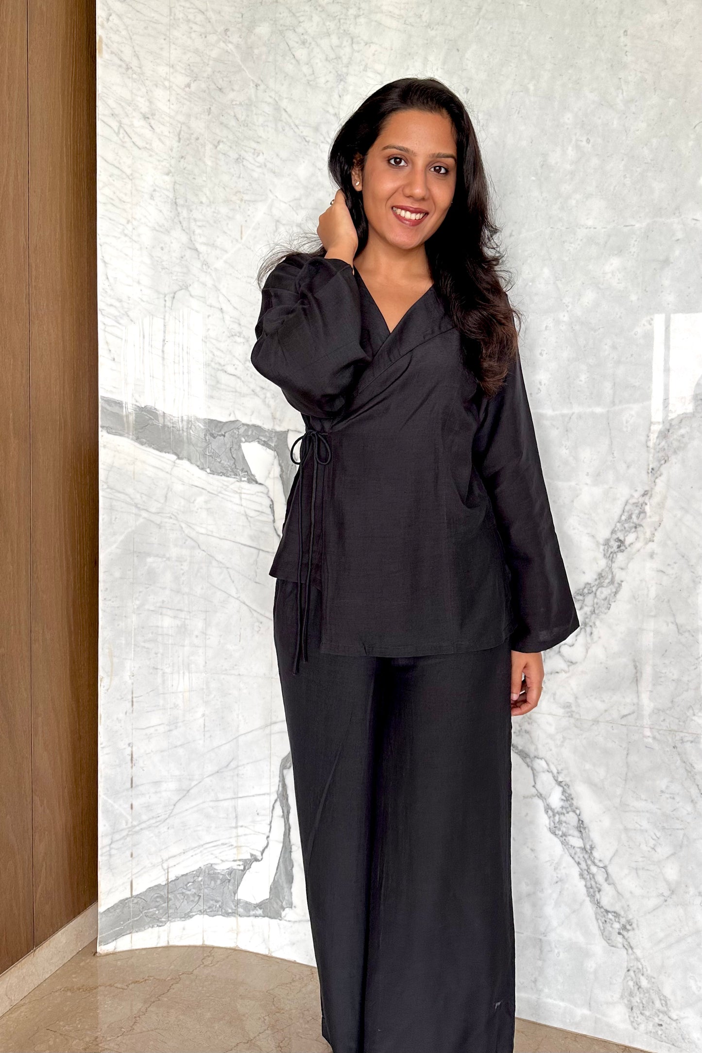 Everblack Linen Co-ord Set