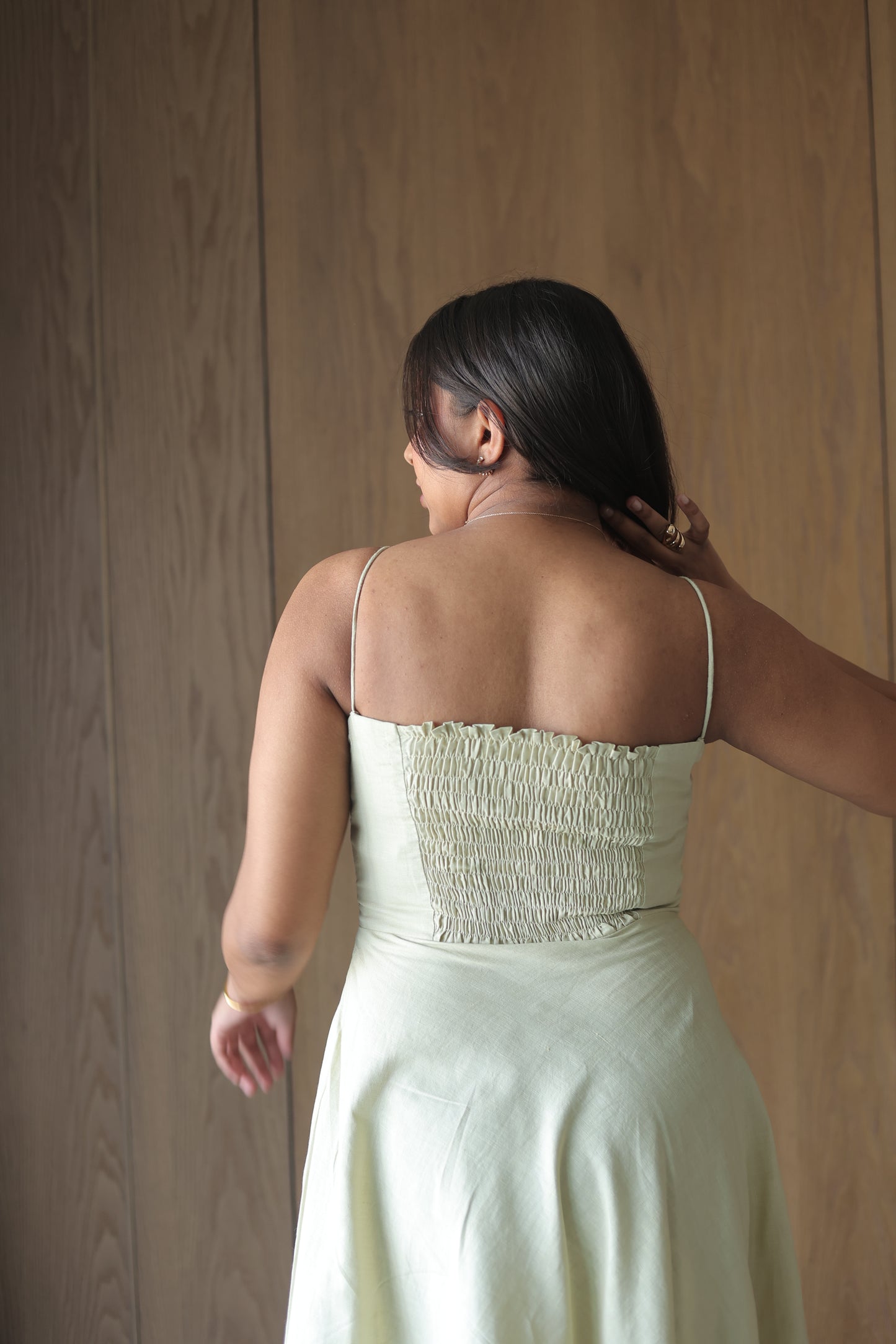 Esme Dress - Pistacchio Green