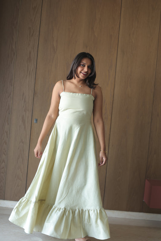 Esme Dress - Pistacchio Green
