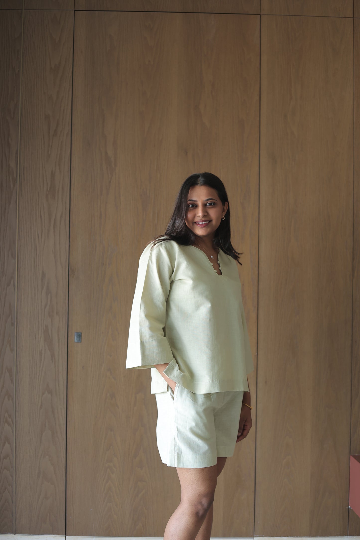 Celine Set - Pistacchio Green