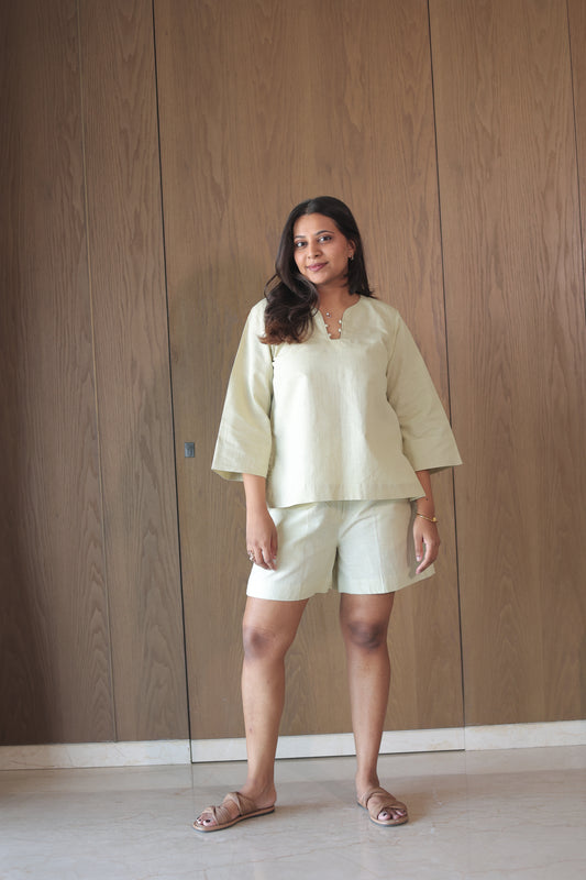 Celine Set - Pistacchio Green