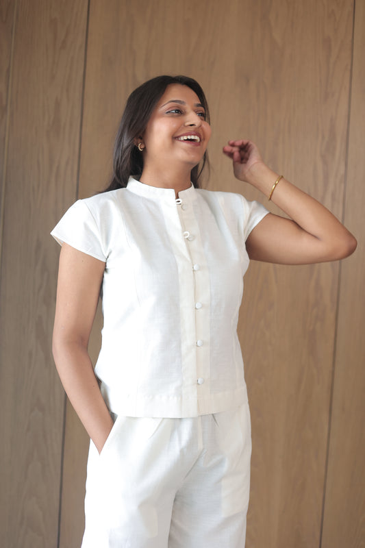 Serene Top - Vanilla White