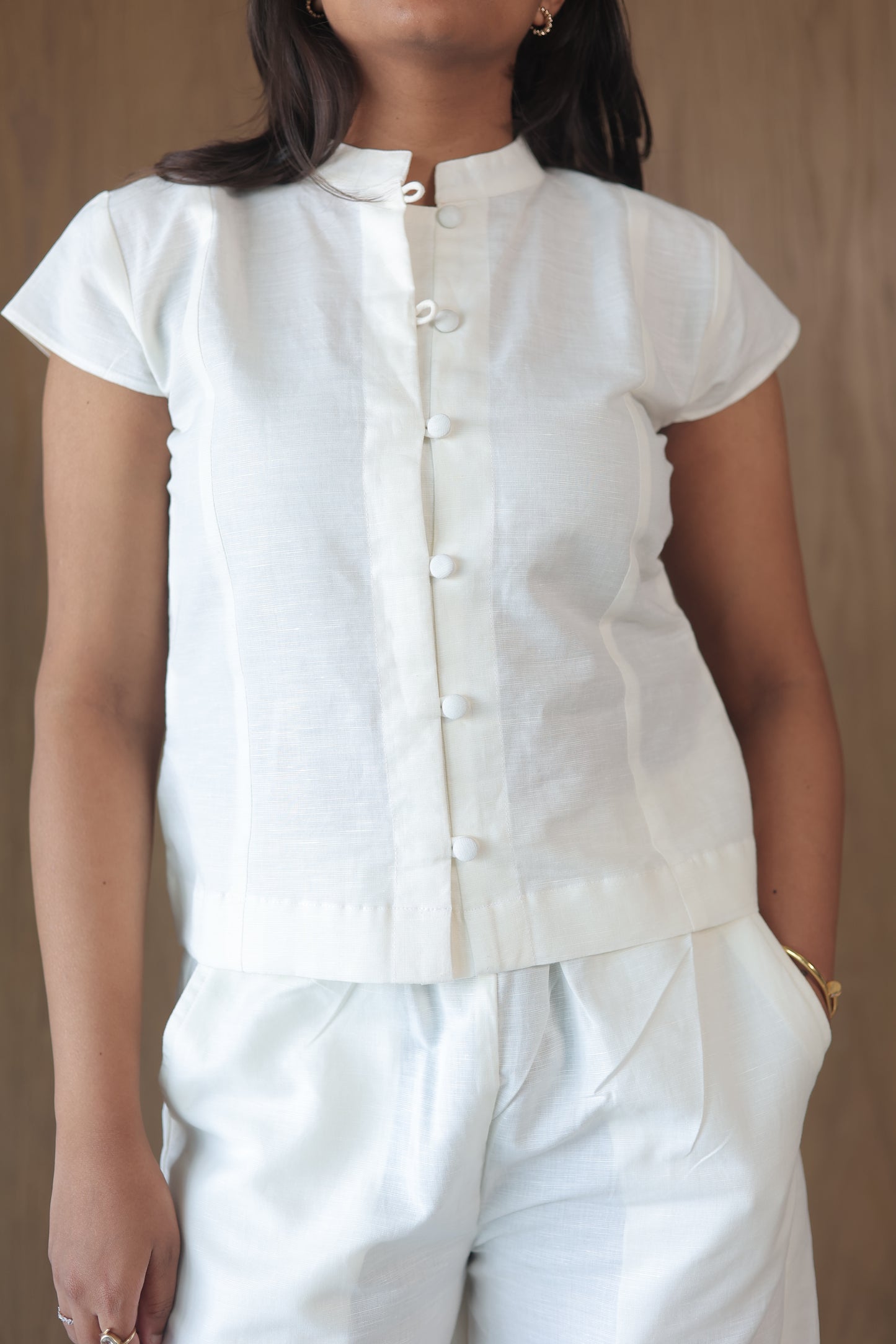 Serene Top - Vanilla White