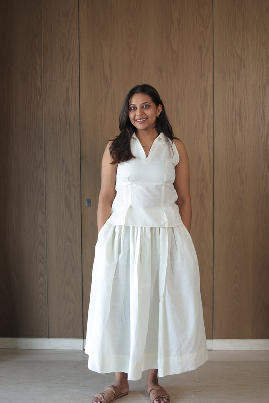 Grace Top - Vanilla White