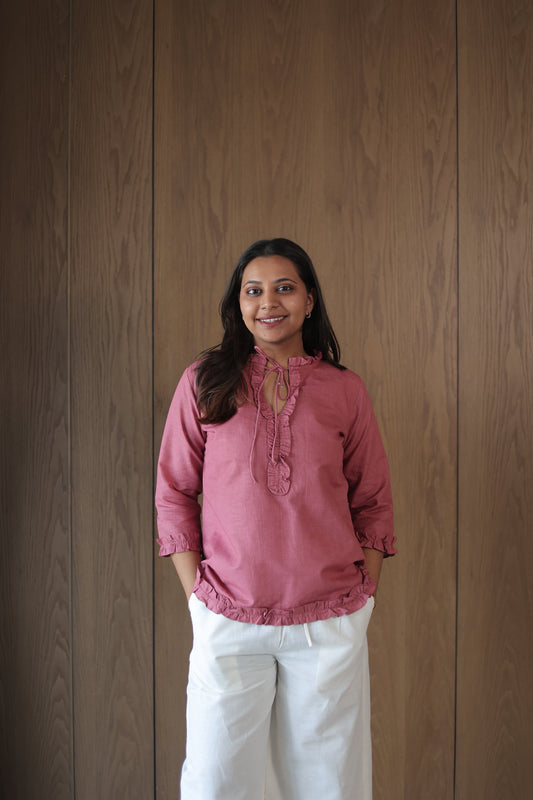 Mellow Top - Fig pink