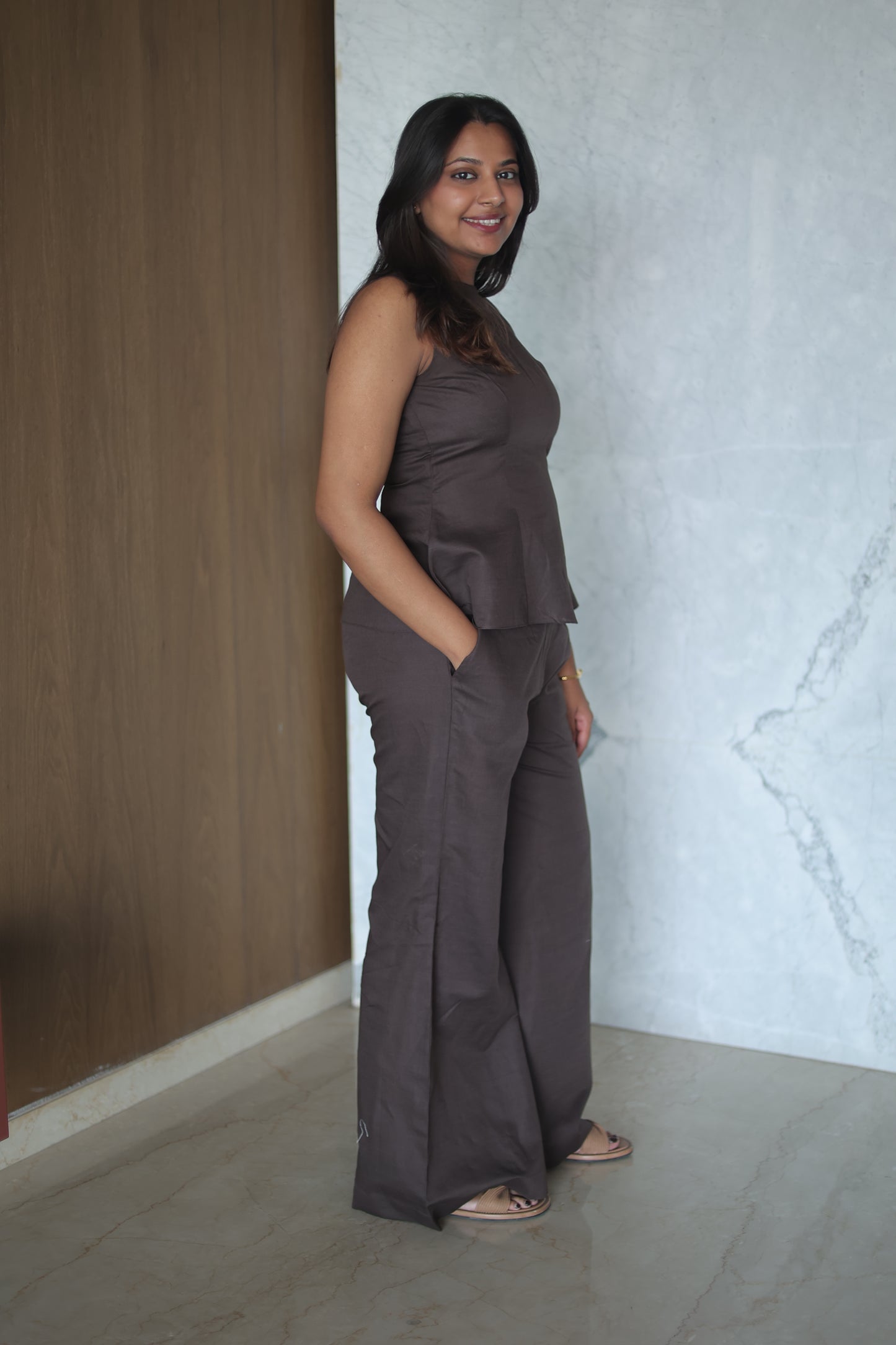 Hailey Set- Chocolate Brown