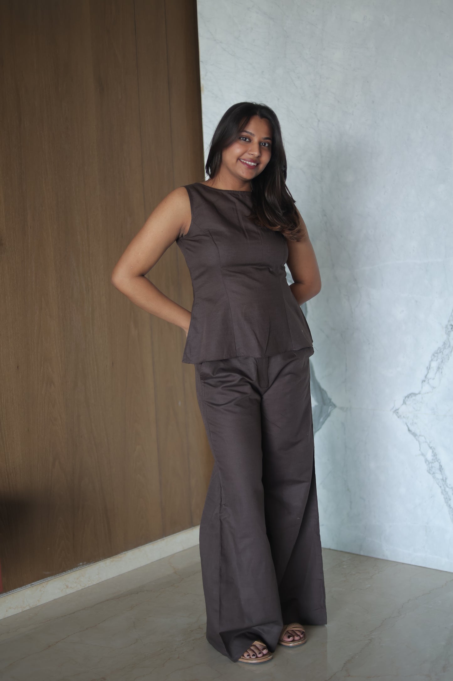 Hailey Set- Chocolate Brown